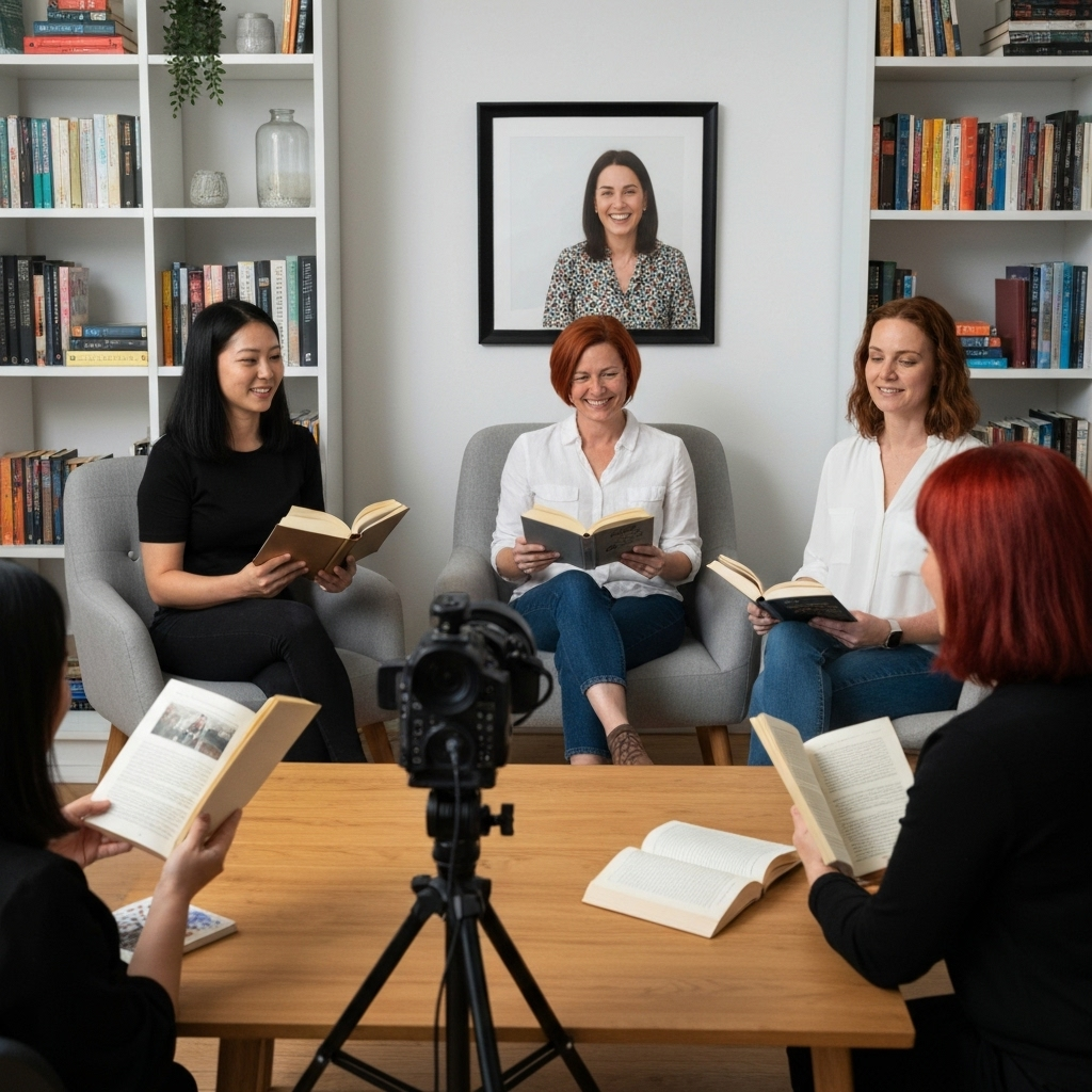 Sesiones virtuales de lectura grupal